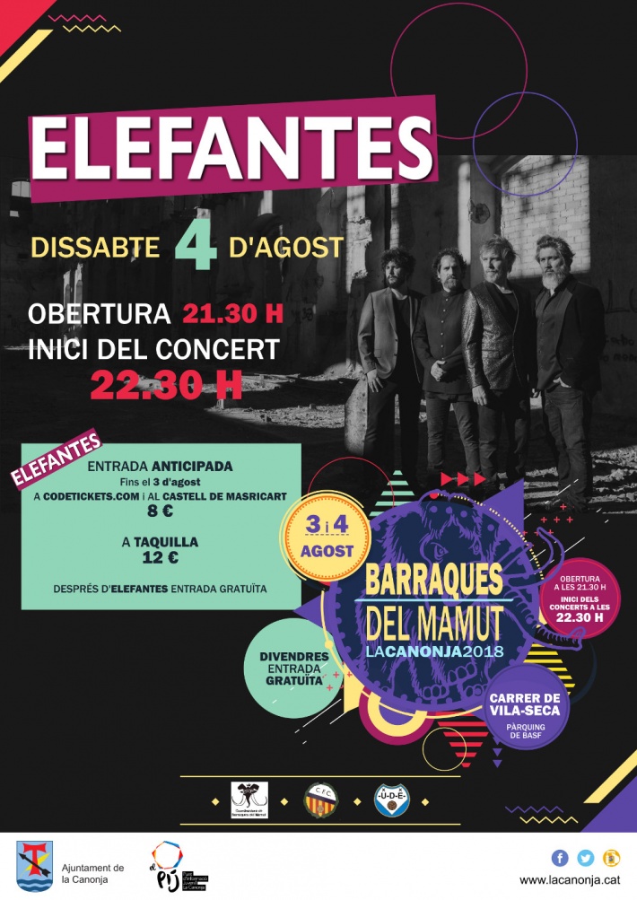 Barraques del Mamut amb ELEFANTES