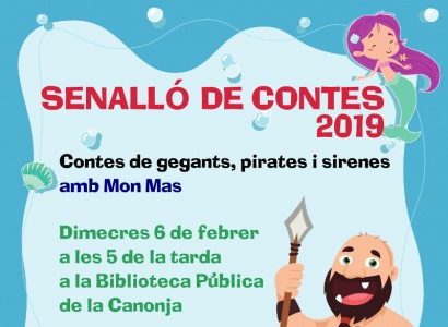 Senalló de Contes: Contes de gegants, pirates i sirenes amb Mon Mas