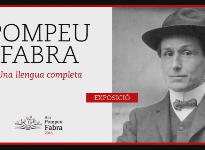 Exposició: "Pompeu Fabra, una llengua completa"