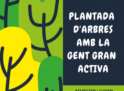 Plantada d'arbres amb la Gent Gran Activa