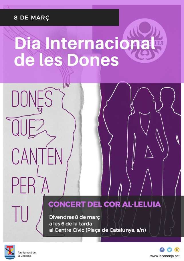 Concert del cor Al·leluia pel Dia Internacional de les Dones