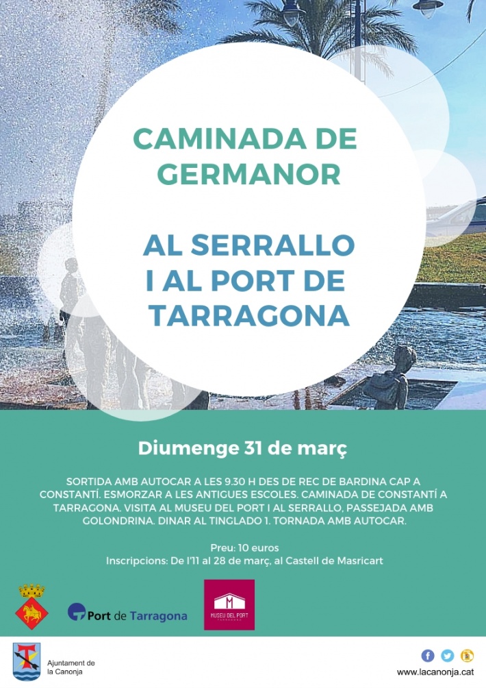 Caminada de germanor al Serrallo i al Port de Tarragona