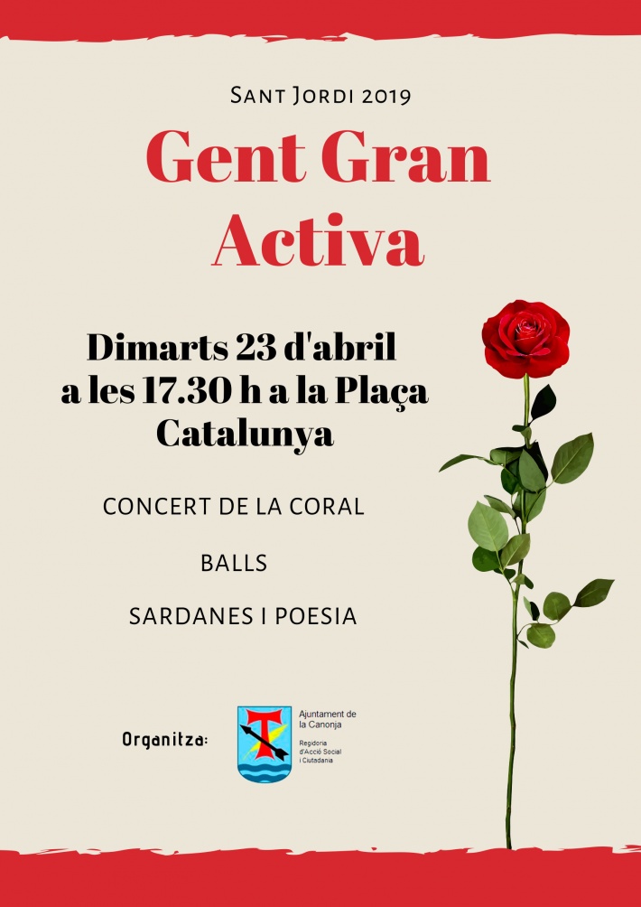 Sant Jordi Gent Gran Activa 2019