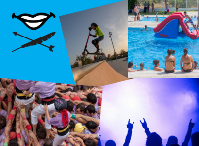 FM: Aquafest, L'Ambientillo, Diada Castellera, Campionat d'skate, espectacle familiar i Ball Jove