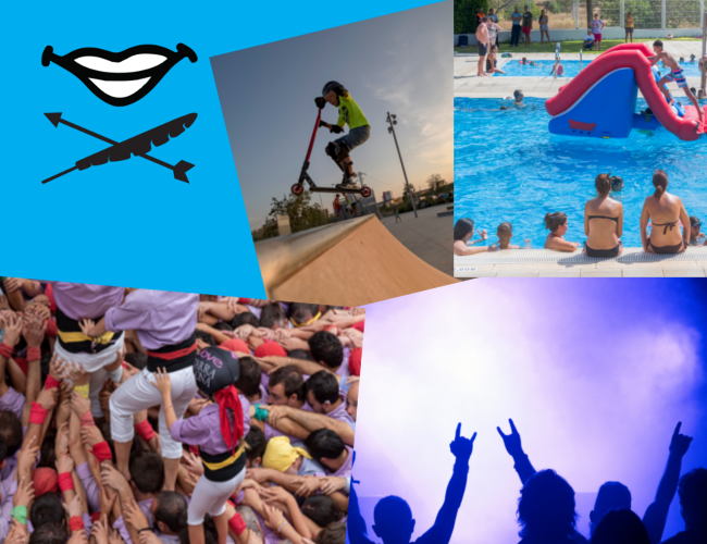 FM: Aquafest, L'Ambientillo, Diada Castellera, Campionat d'skate, espectacle familiar i Ball Jove