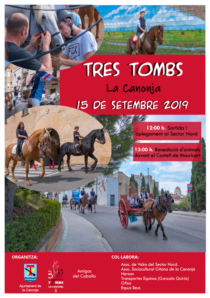 Els Tres Tombs de la Canonja 2019