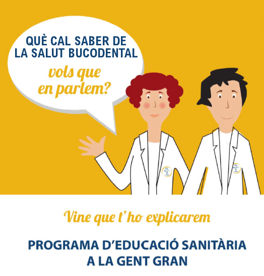 Programa d’Educació Sanitària de la Gent Gran: Xerrada “QUÈ CAL SABER DE LA SALUT BUCODENTAL”