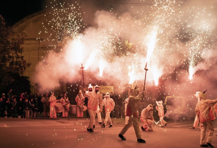 Correfocs infantil dels Diables de la Canonja