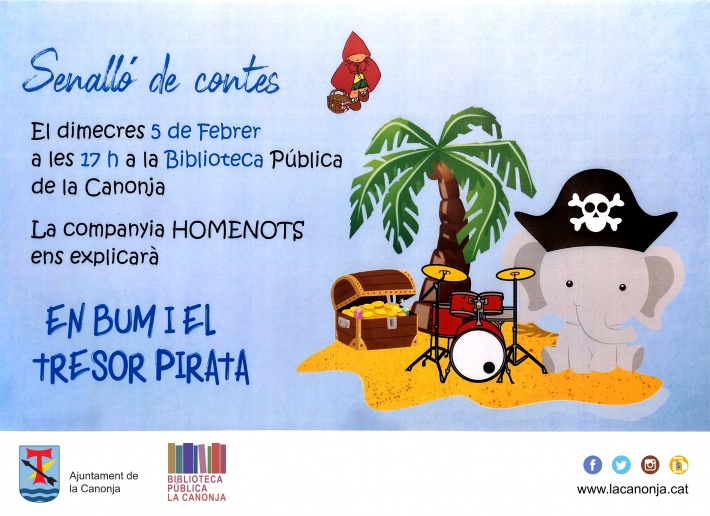 Senalló de Contes: En Bum i el tresor pirata
