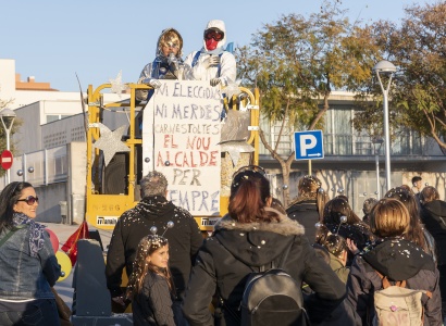 Arribada de Sa majestat Carnestoltes