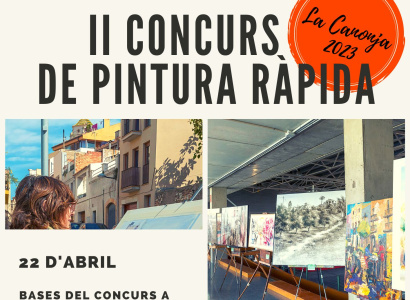 Festa de la municipalitat: II Concurs de Pintura Ràpida