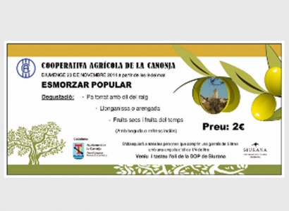 Esmorzar popular de la Cooperativa Agrícola de la Canonja