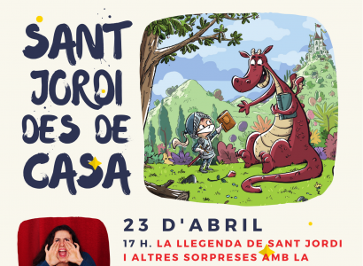 La Llegenda de Sant Jordi i altres sorpreses amb la contacontes Gisela Llimona