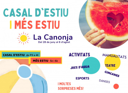 Inscripcions al Casal d'Estiu i Més Estiu