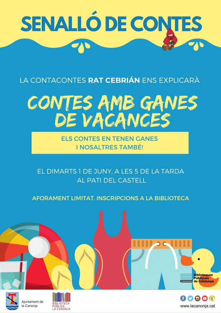 Senalló de Contes: Contes amb ganes de vacances