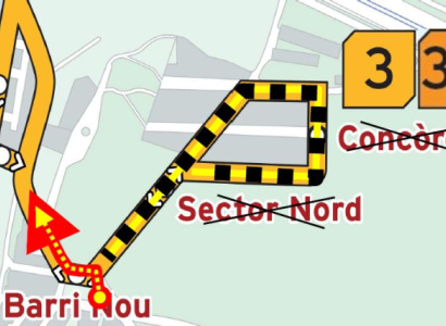 Del 21 al 24 de juliol: Afectacions al recorregut de l'autobús al Sector Nord
