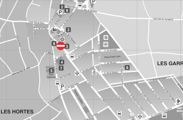 12 de setembre: afectacions al trànsit i al recorregut de l'autobús per la retirada de la vela de la plaça de la Raval