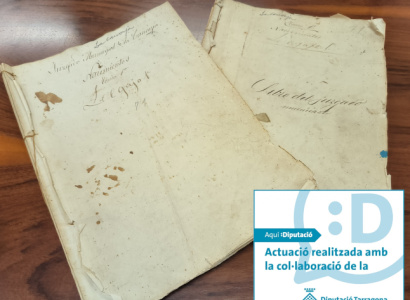 La Diputació de Tarragona ha subvencionat la contractació temporal d'una persona per a digitalitzar documents històrics