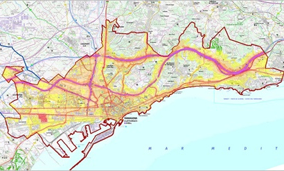 L’aglomeració del Tarragonès, formada pels municipis de Tarragona i la Canonja, és la primera en sotmetre a informació pública el seu mapa estratègic de soroll de 4a fase
