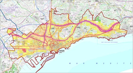 L’aglomeració del Tarragonès, formada pels municipis de Tarragona i la Canonja, és la primera en sotmetre a informació pública el seu mapa estratègic de soroll de 4a fase