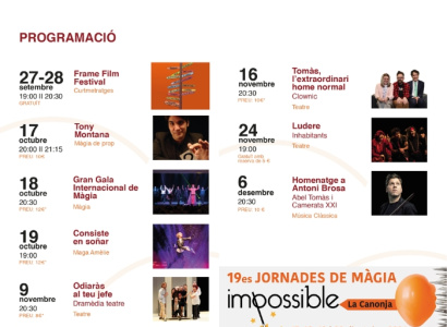 S’inicia la temporada de tardor al teatre municipal