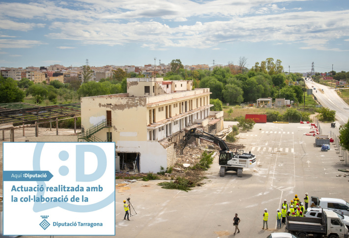 L’edifici Vicente Ferrer ja ha estat enderrocat