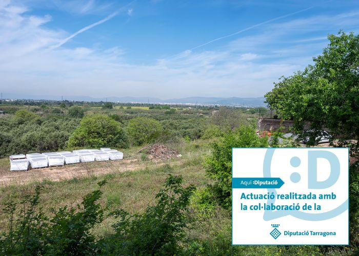 La Diputació subvenciona les obres d'urbanització del Parc de les Hortes