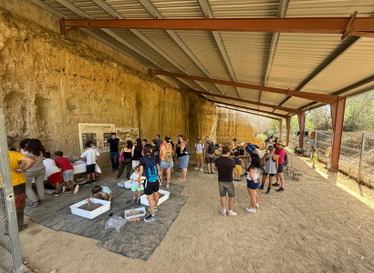 Més de 350 persones participen en la jornada de portes obertes al jaciment de la Boella