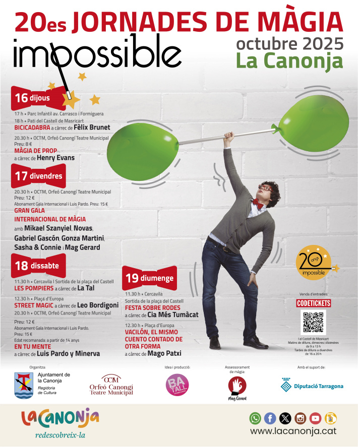 El Festival Impossible celebra 20 anys amb més màgia que mai