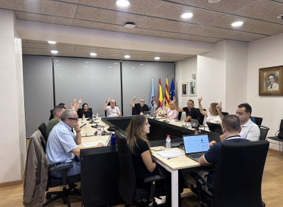 El ple aprova dues declaracions institucionals, de suport al model lingüístic educatiu de Catalunya i de condemna als atacs a la població civil a Gaza.