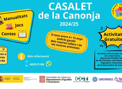 El Casalet: tardes plenes de tallers i activitats per a infants