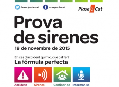 Prova de sirenes: 19 de novembre de 2015