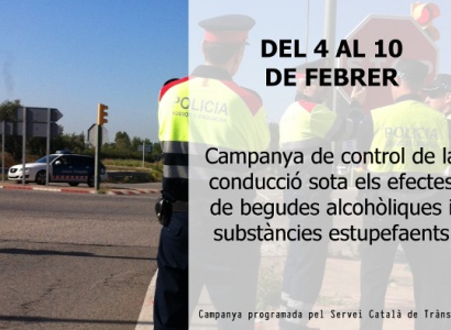 Del 4 al 10 febrer: Campanya de control i vigilància