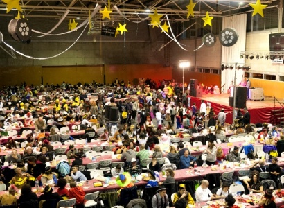 Venda de tiquets pel sopar-pícnic de les colles de Carnaval