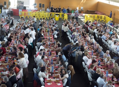 Venda de tiquets per la paella popular de la Festa de la Municipalitat