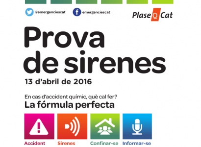 Prova de sirenes: 13 de d'abril de 2016