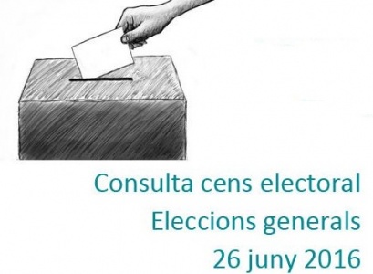 Obert el període de revisió del cens electoral