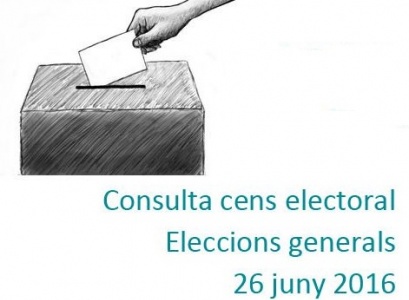 Obert el període de revisió del cens electoral