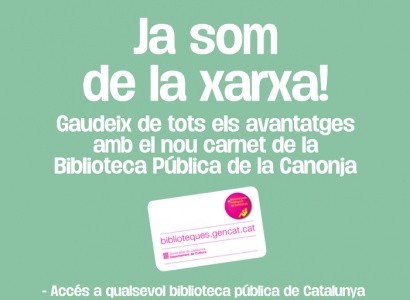 La Biblioteca de la Canonja ja està en funcionament dins del Sistema de Lectura Pública de Catalunya