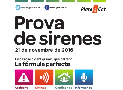 Prova de sirenes: 21 de novembre