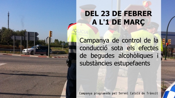 Del 23 de febrer a l'1 de març: Campanya de control i vigilància
