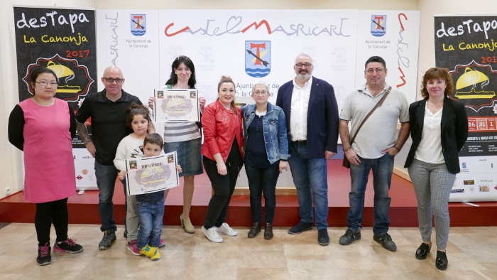El bar La Nova Amistat s’endú el premi Millor Tapa del Destapa la Canonja 2017