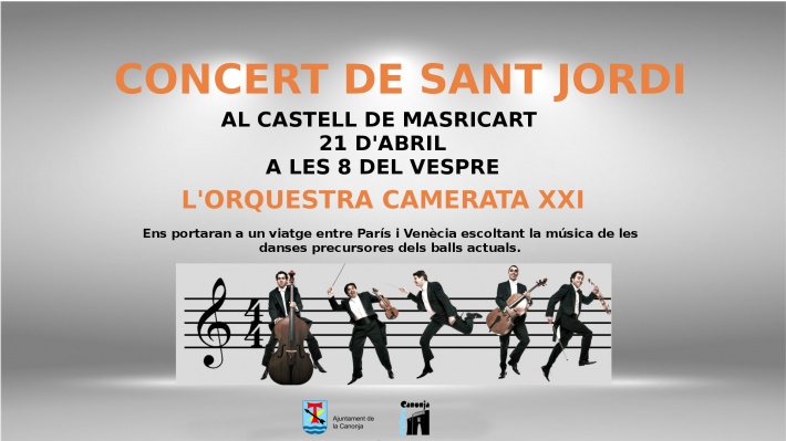 Sant Jordi arriba el divendres 21 al Castell de Masricart
