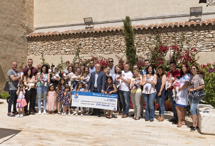 La Canonja ha lliurat més de 200 ajuts per naixement o adopció en els últims cinc anys