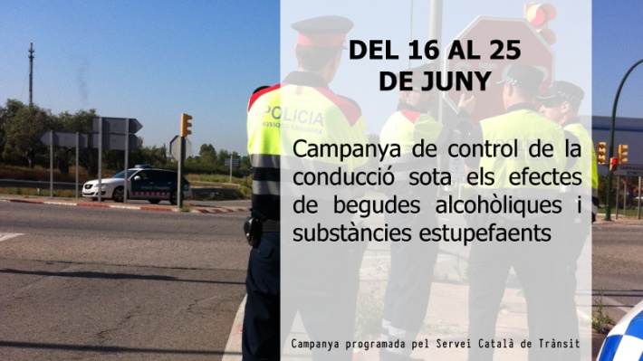 Del 16 al 25 de juny: Campanya de control i vigilància