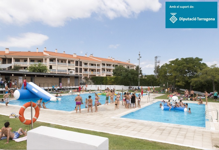 La Diputació de Tarragona subvenciona els serveis de socorrisme de la piscina municipal