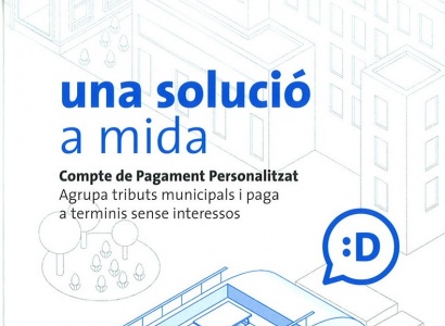 Agrupa els teus tributs municipals i paga a terminis, sense interessos