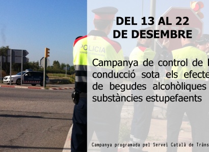 Campanya de control d'alcoholèmia i drogues