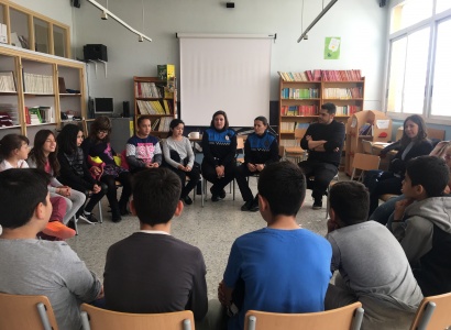 La Guàrdia Municipal imparteix educació per a la mobilitat segura a l’escola