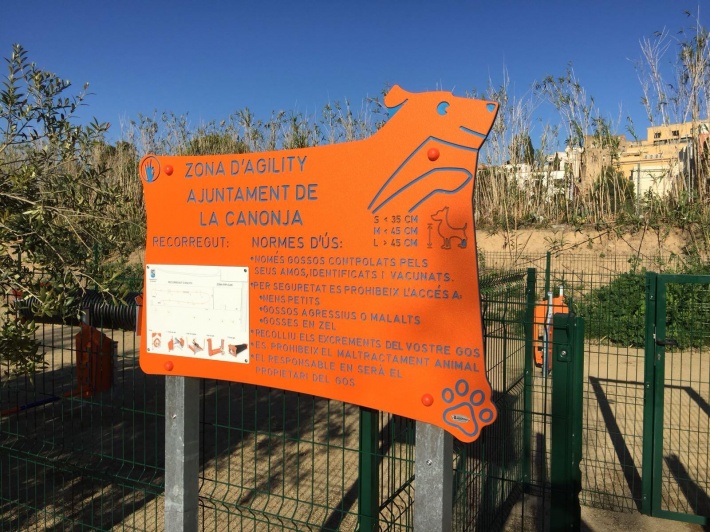 La Canonja estrena un parc Agility de 400 metres quadrats per a gossos